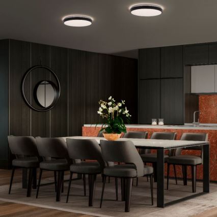Ledvance - LED lubinis šviestuvas ORBIS LONDON LED/16W/230V juoda