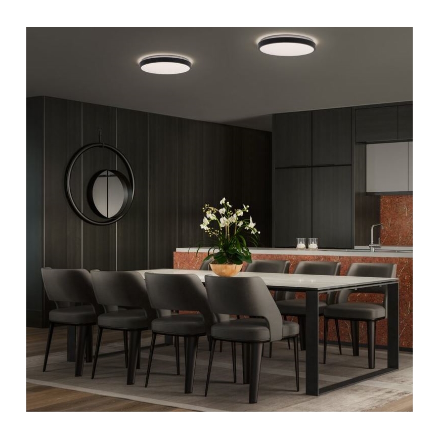 Ledvance - LED lubinis šviestuvas ORBIS LONDON LED/24W/230V juoda