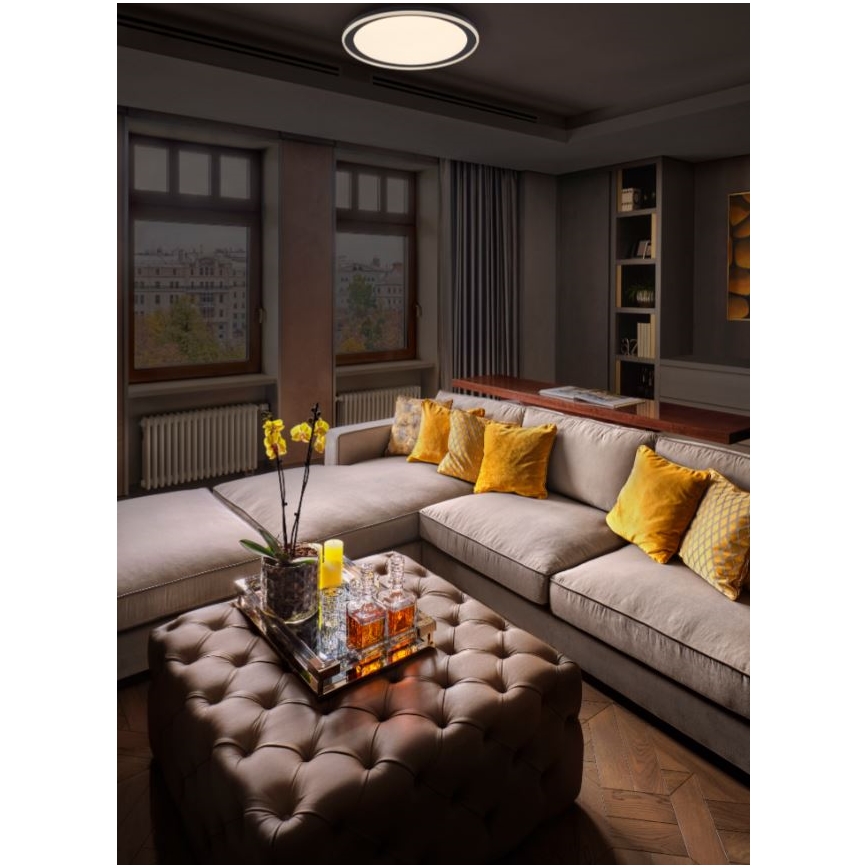 Ledvance - LED lubinis šviestuvas ORBIS PEDERSON LED/24W/230V diametras 45 cm juoda