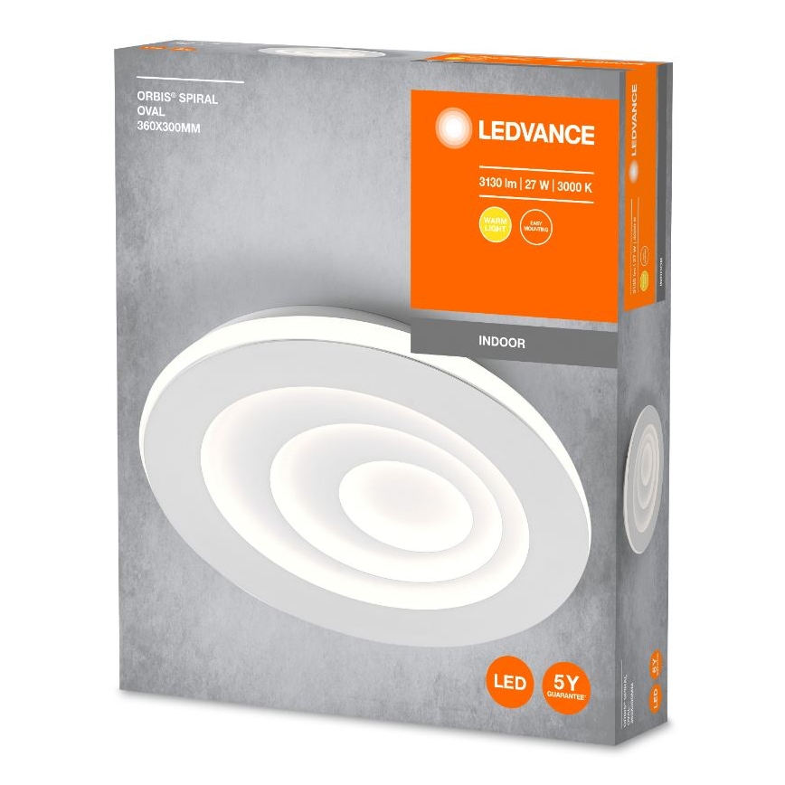 Ledvance - LED lubinis šviestuvas ORBIS SPIRAL LED/27W/230V