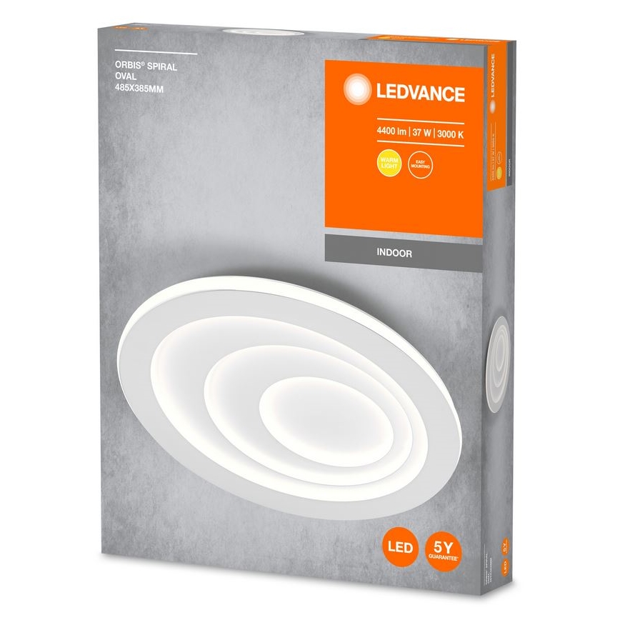 Ledvance - LED lubinis šviestuvas ORBIS SPIRAL LED/37W/230V