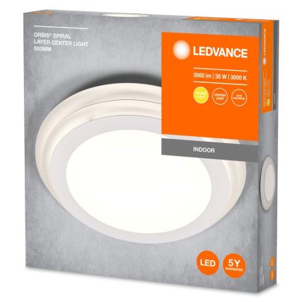 Ledvance - LED lubinis šviestuvas ORBIS SPIRAL LED/38W/230V