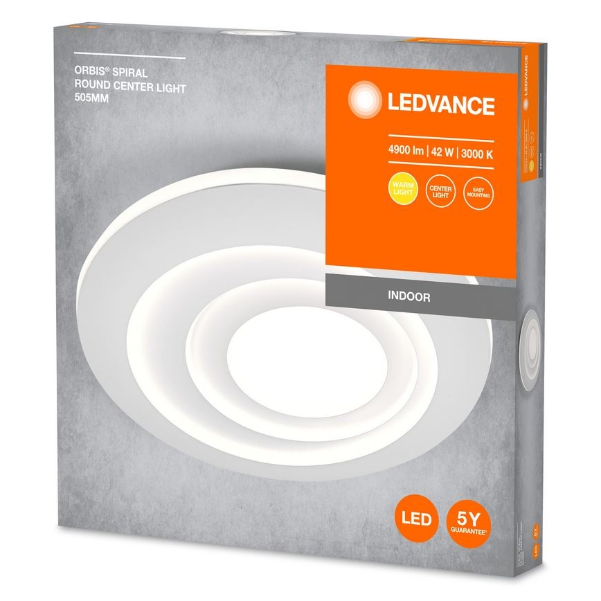 Ledvance - LED lubinis šviestuvas ORBIS SPIRAL LED/42W/230V