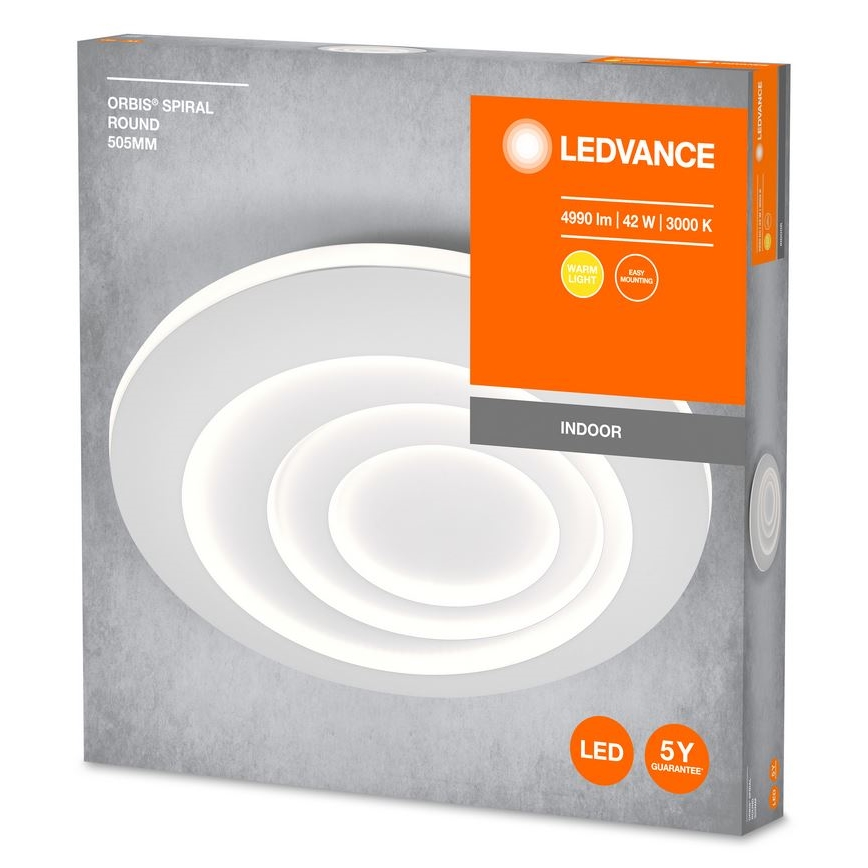 Ledvance - LED lubinis šviestuvas ORBIS SPIRAL LED/42W/230V