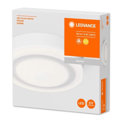 Ledvance - LED Lubinis šviestuvas ROUND LED/15W/230V d. 20 cm