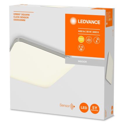 Ledvance - LED lubinis šviestuvas su jutikliu ORBIS LED/60W/230V 3000K