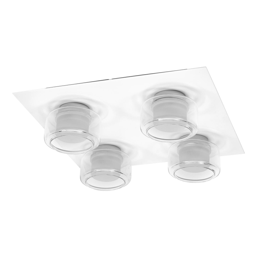 Ledvance - LED lubinis vonios šviestuvas ORBIS FLAME 4xLED/5,5W/230V 3000/4000K IP44 balta