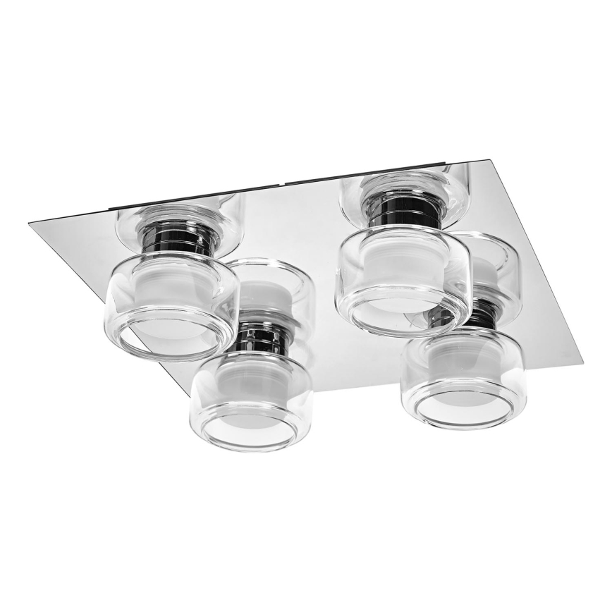 Ledvance - LED lubinis vonios šviestuvas ORBIS FLAME 4xLED/5,5W/230V 3000/4000K IP44 chromas