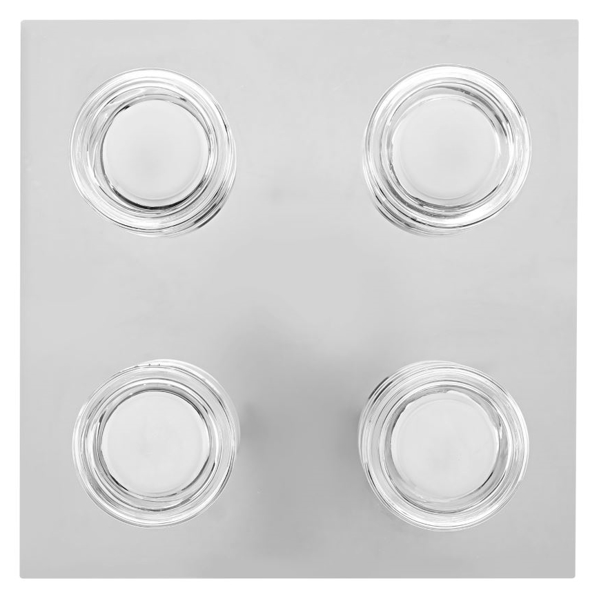 Ledvance - LED lubinis vonios šviestuvas ORBIS FLAME 4xLED/5,5W/230V 3000/4000K IP44 chromas