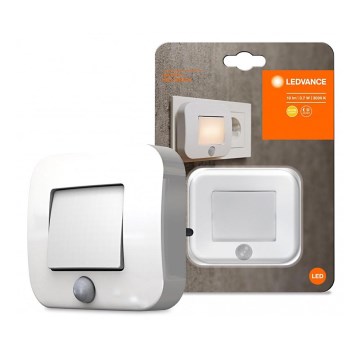 Ledvance - LED naktinis šviesos diodas su jutikliu LUNETTA LED/0,7W/230V 3000K