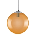 Ledvance - LED Pakabinamas sietynas BUBBLE 1xE27/8W/230V oranžinis d. 30 cm