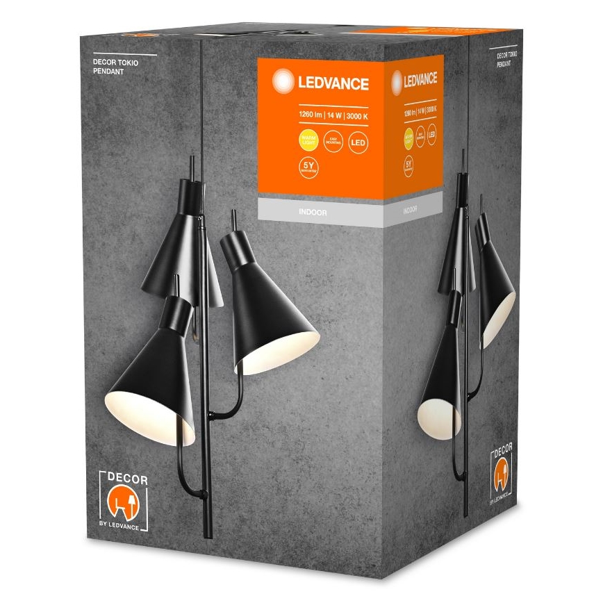 Ledvance - LED Pakabinamas sietynas DECOR TOKIO 3xLED/4,6W/230V