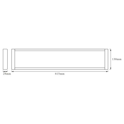 Ledvance - LED Pakabinamas šviestuvas OFFICE LINE LED/25W/230V