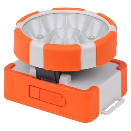 Ledvance - LED pakraunamas žibintuvėlis ant galvos FLASHLIGHT LED/1,5W/5V 1200mAh