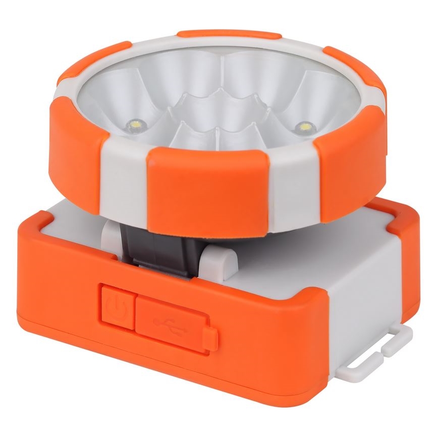 Ledvance - LED pakraunamas žibintuvėlis ant galvos FLASHLIGHT LED/1,5W/5V 1200mAh