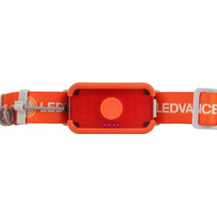 Ledvance - LED pakraunamas žibintuvėlis ant galvos FLASHLIGHT LED/3W/5V 1000mAh