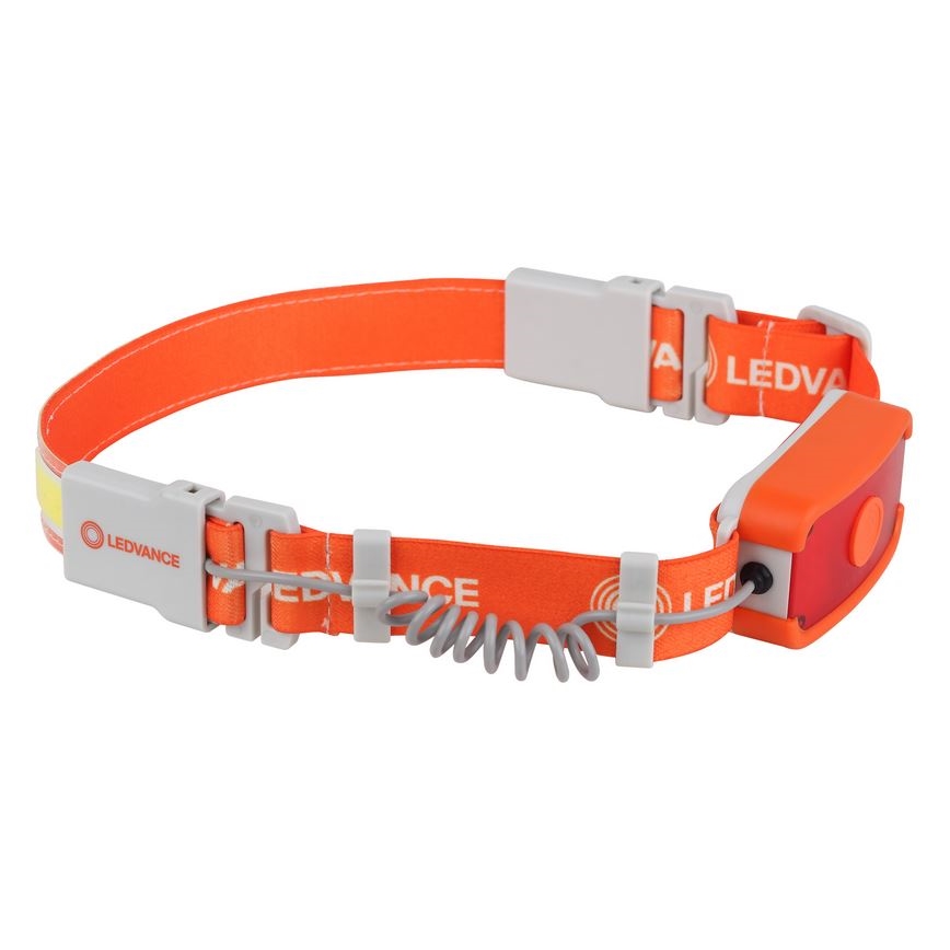 Ledvance - LED pakraunamas žibintuvėlis ant galvos FLASHLIGHT LED/3W/5V 1000mAh