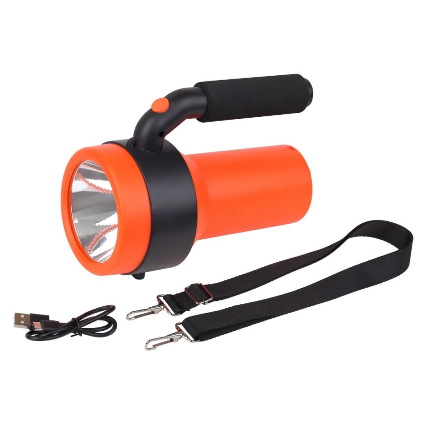 Ledvance - LED pakraunamas žibintuvėlis su maitinimo banku FLASHLIGHT LED/3W/5V 2400 mAh
