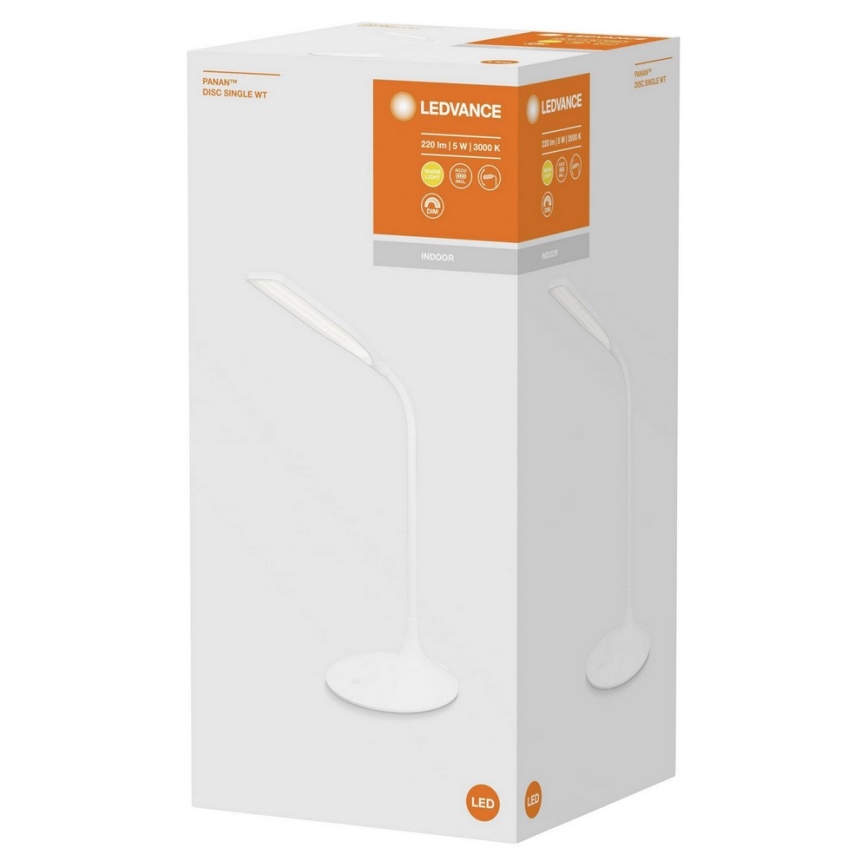 Ledvance - LED pritemdoma stalinė lempa PANAN LED / 5W / 5V
