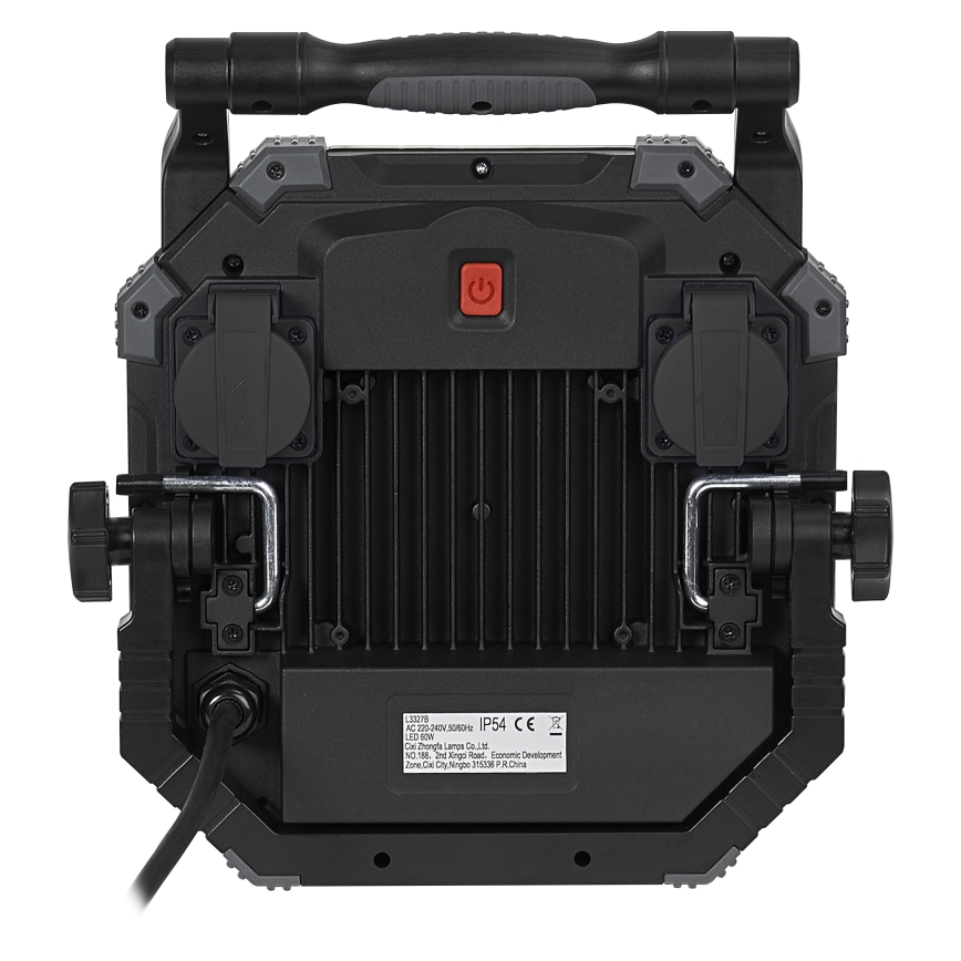 Ledvance - LED Pritemdomas darbinis šviestuvas su 2 lizdais WORKLIGHT VALUE LED/60W/230V IP54