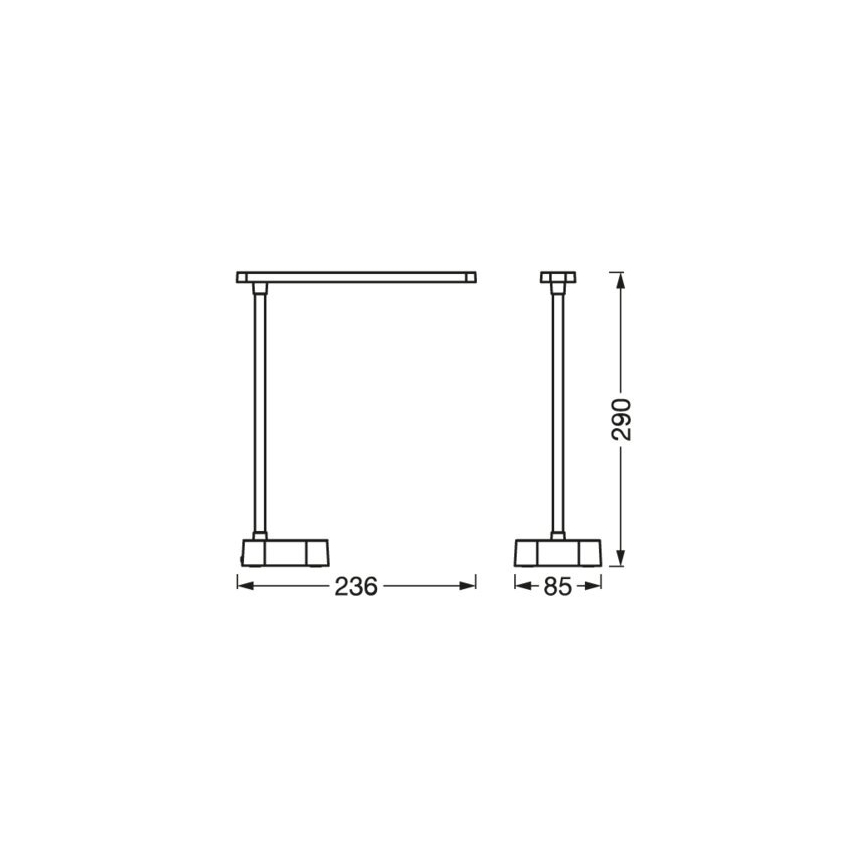 Ledvance - LED pritemdomas, liečiamas stalinis šviestuvas PANAN LED/5,2W/5V 1200mAh