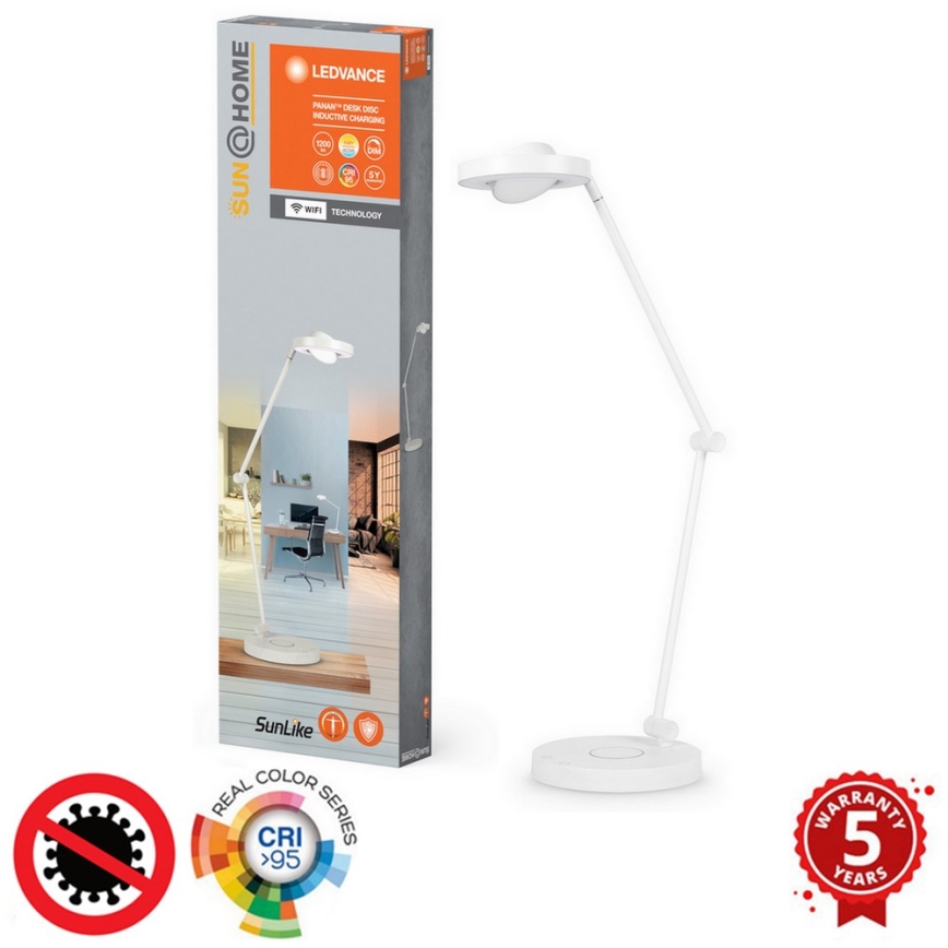 Ledvance - LED pritemdomas, liečiamas stalinis šviestuvas SUN@HOME LED/20W/230V 2200-5000K CRI 95 Wi-Fi