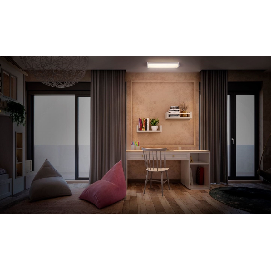 Ledvance - LED Pritemdomas lubinis šviestuvas OFFICE LINE LED/20W/230V 60 cm + nuotolinio valdymo pultas