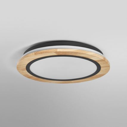 Ledvance - LED Pritemdomas lubinis šviestuvas SMART+ ORBIS WOOD LED/24W/230V 2700-6500K ąžuolas Wi-Fi