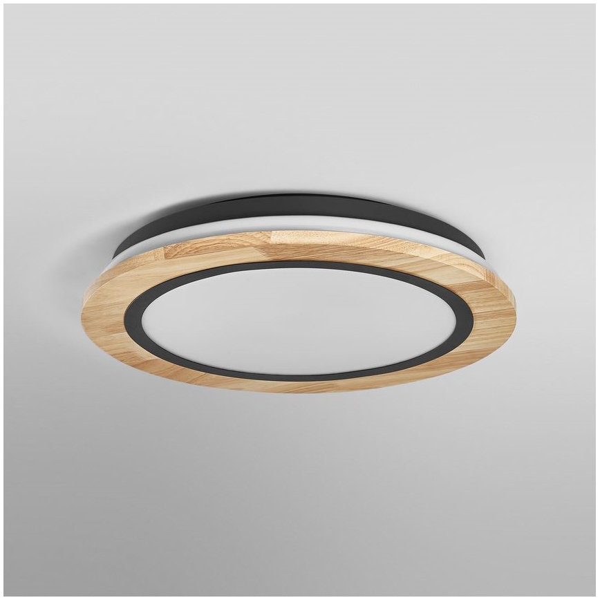 Ledvance - LED Pritemdomas lubinis šviestuvas SMART+ ORBIS WOOD LED/24W/230V 2700-6500K ąžuolas Wi-Fi