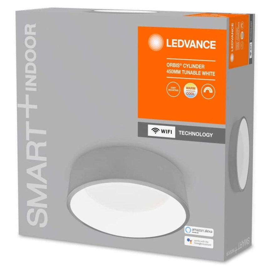 Ledvance - LED Pritemdomas lubų šviestuvas SMART + CYLINDER LED / 24W / 230V wi-fi