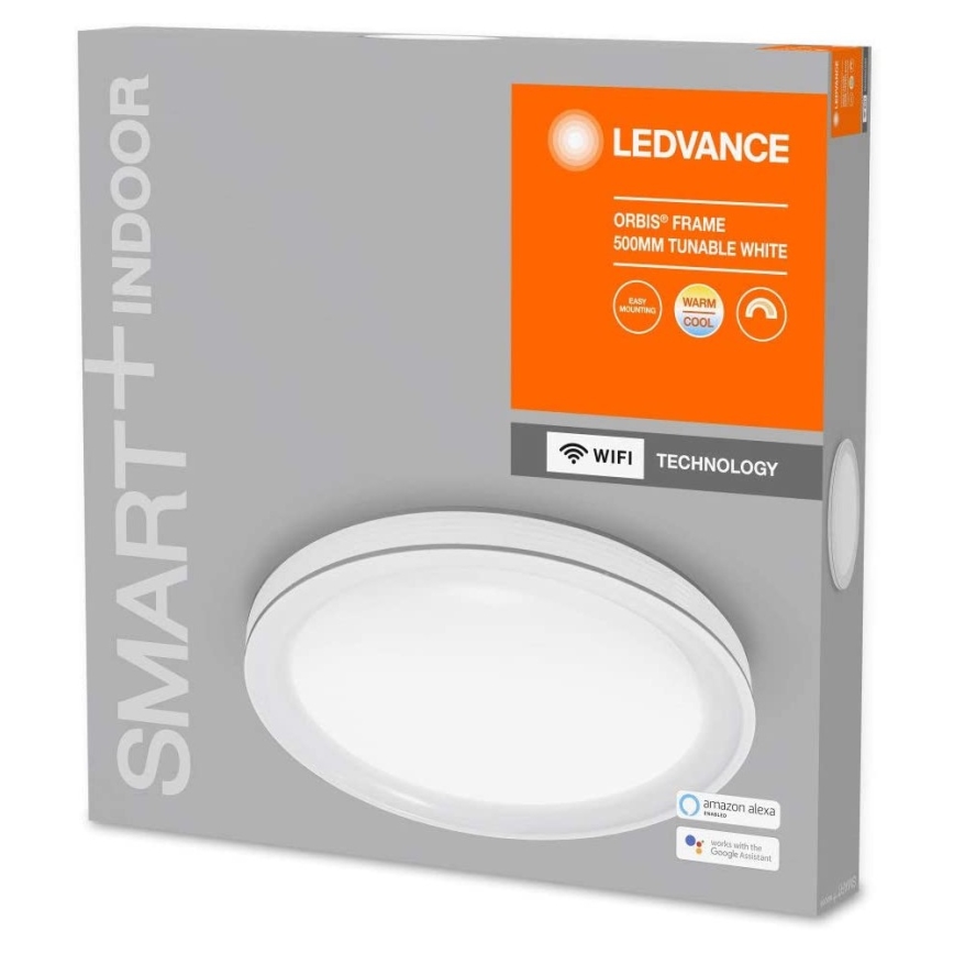 Ledvance - LED Pritemdomas lubų šviestuvas SMART + FRAME LED / 32W / 230V wi-fi