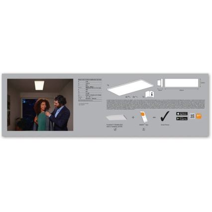 Ledvance - LED Pritemdomas lubų šviestuvas SMART + FRAMELESS LED / 16W / 230V