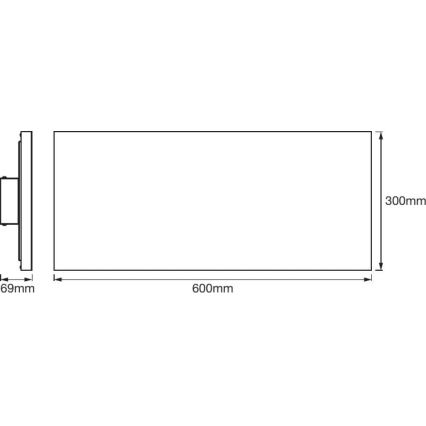 Ledvance - LED Pritemdomas lubų šviestuvas SMART + FRAMELESS LED / 28W / 230V