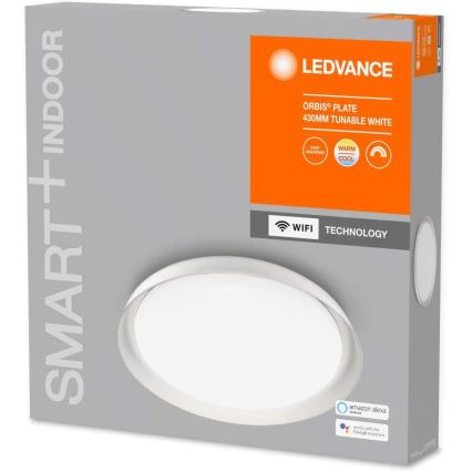 Ledvance - LED Pritemdomas lubų šviestuvas SMART + PLATE LED / 24W / 230V wi-fi