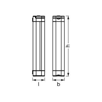 Ledvance - LED Pritemdomas orientacija šviestuvas LINEAR LED/6,9W/5V 2200 mAh IP54