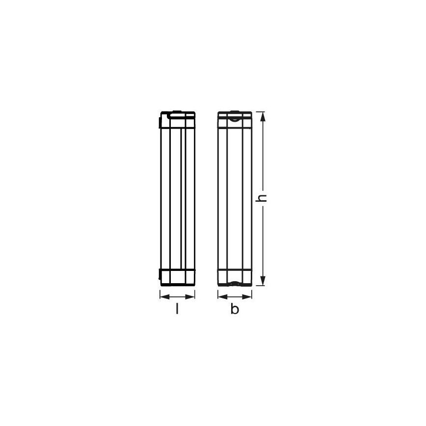 Ledvance - LED Pritemdomas orientacija šviestuvas LINEAR LED/6,9W/5V 2200 mAh IP54
