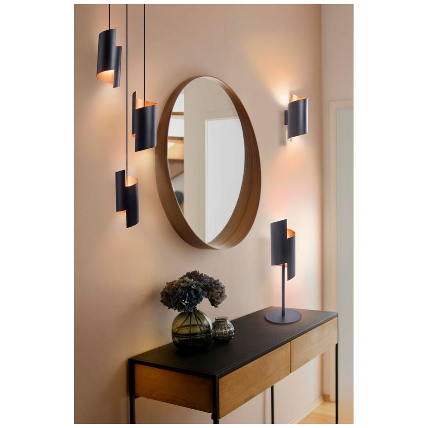 Ledvance - LED pritemdomas stalinis šviestuvas SMART+ DECOR TWIST LED/12W/230V 3000-6500K Wi-Fi juoda
