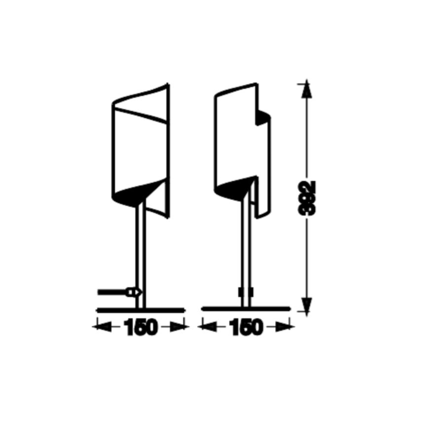 Ledvance - LED pritemdomas stalinis šviestuvas SMART+ DECOR TWIST LED/12W/230V 3000-6500K Wi-Fi balta