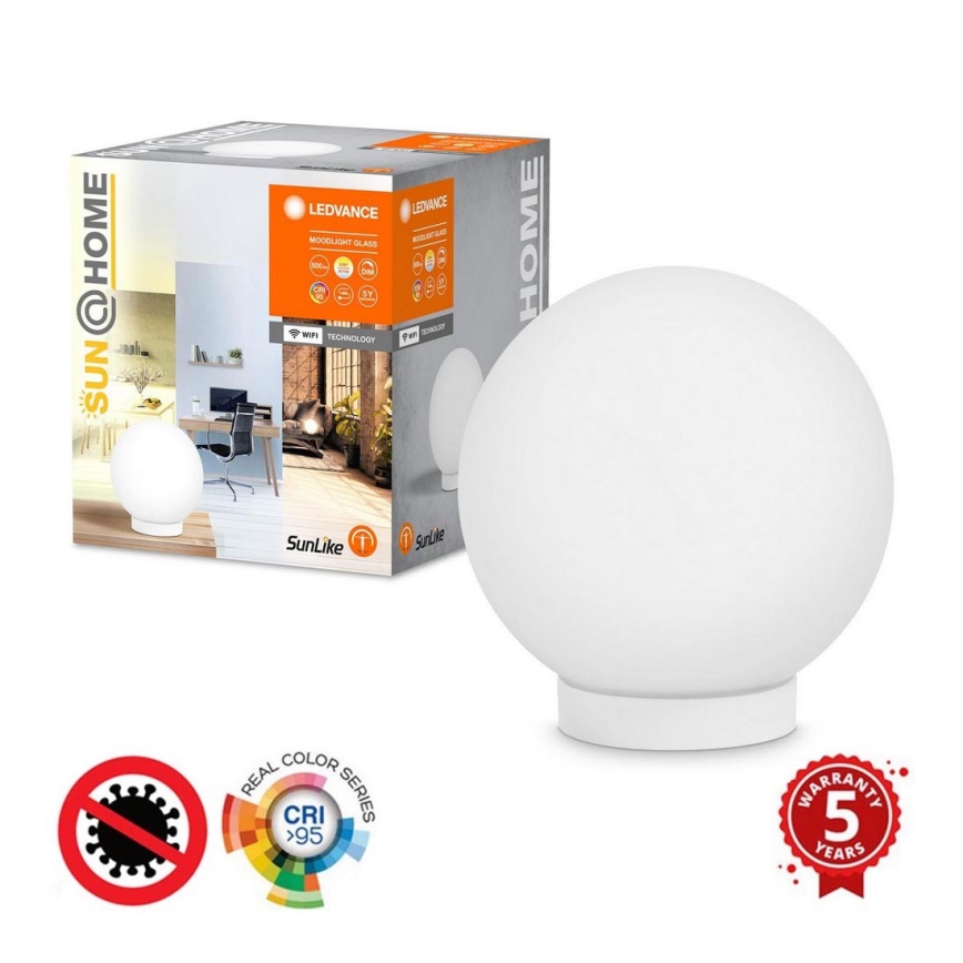 Ledvance - LED pritemdomas stalinis šviestuvas SUN@HOME LED/8,5W/230V 2200-5000K CRI 95 Wi-Fi