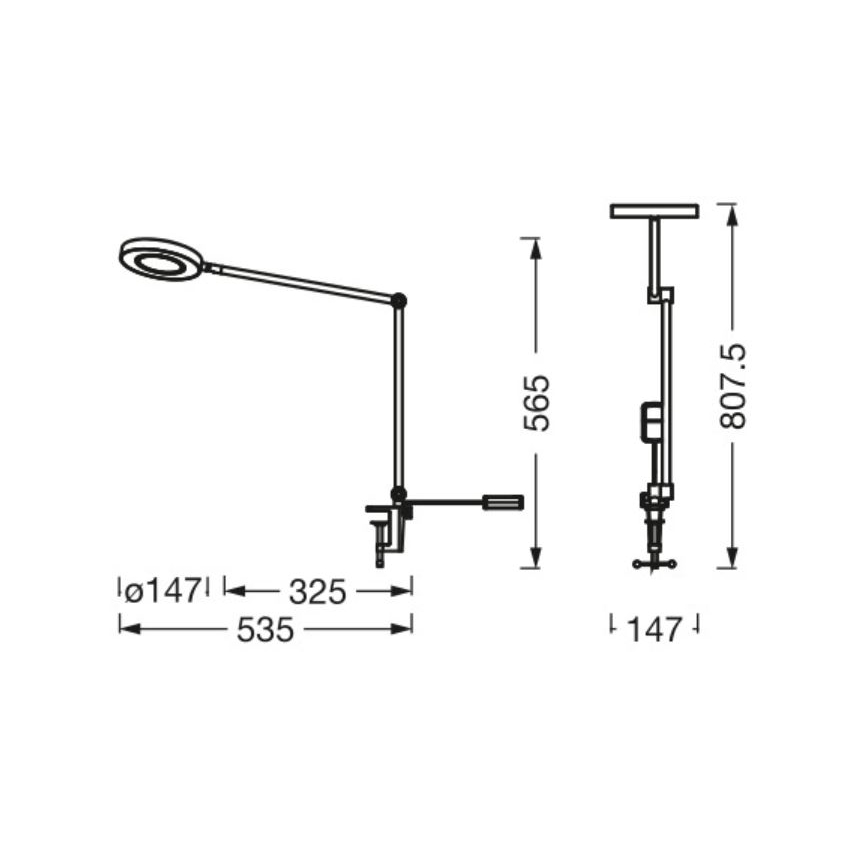Ledvance - LED Pritemdomas šviestuvas su segtuku SUN@HOME LED/15W/230V 2200-5000K CRI 95 Wi-Fi