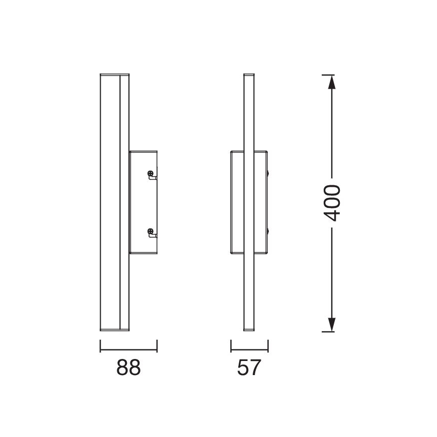 Ledvance - LED Pritemdomas jutiklinis veidrodis su apšvietimu ORBIS MIRROR LED/6,8W/230V 40 cm 3000/4000K IP44
