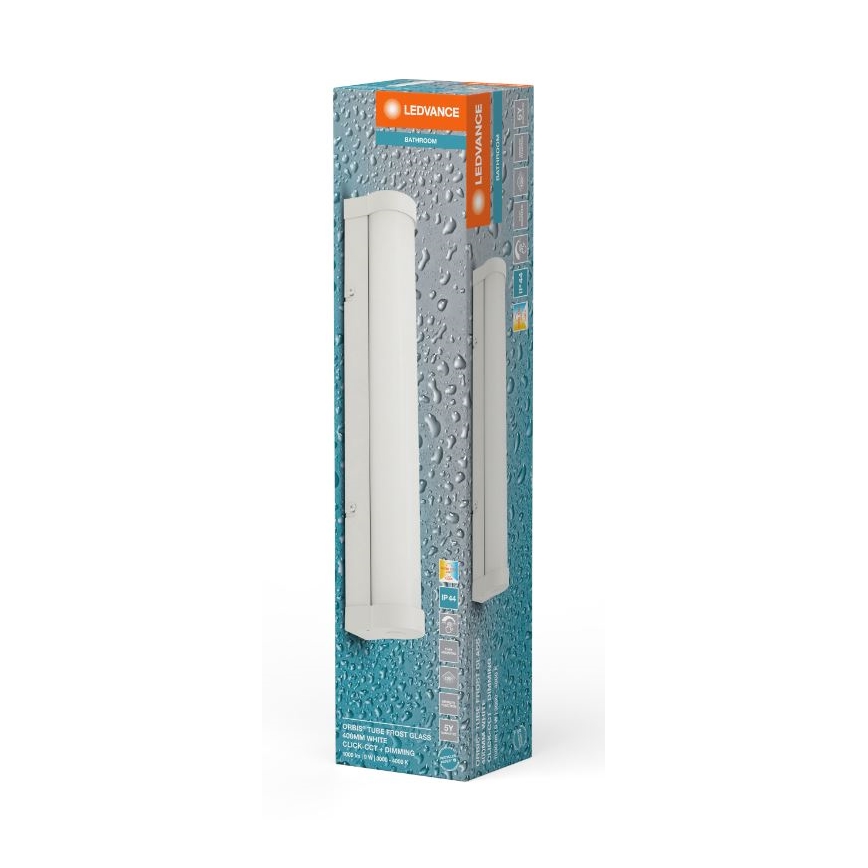 Ledvance - LED Pritemdomas jutiklinis veidrodis su apšvietimu ORBIS TUBE LED/9W/230V 40 cm 3000/4000K IP44