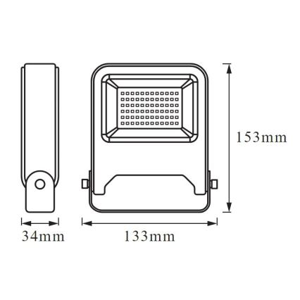 Ledvance - LED prožektorius ENDURA LED/20W/230V IP65