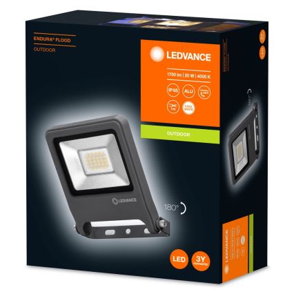 Ledvance - LED prožektorius ENDURA LED/20W/230V IP65