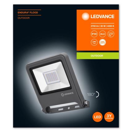 Ledvance - LED prožektorius ENDURA LED/30W/230V IP65