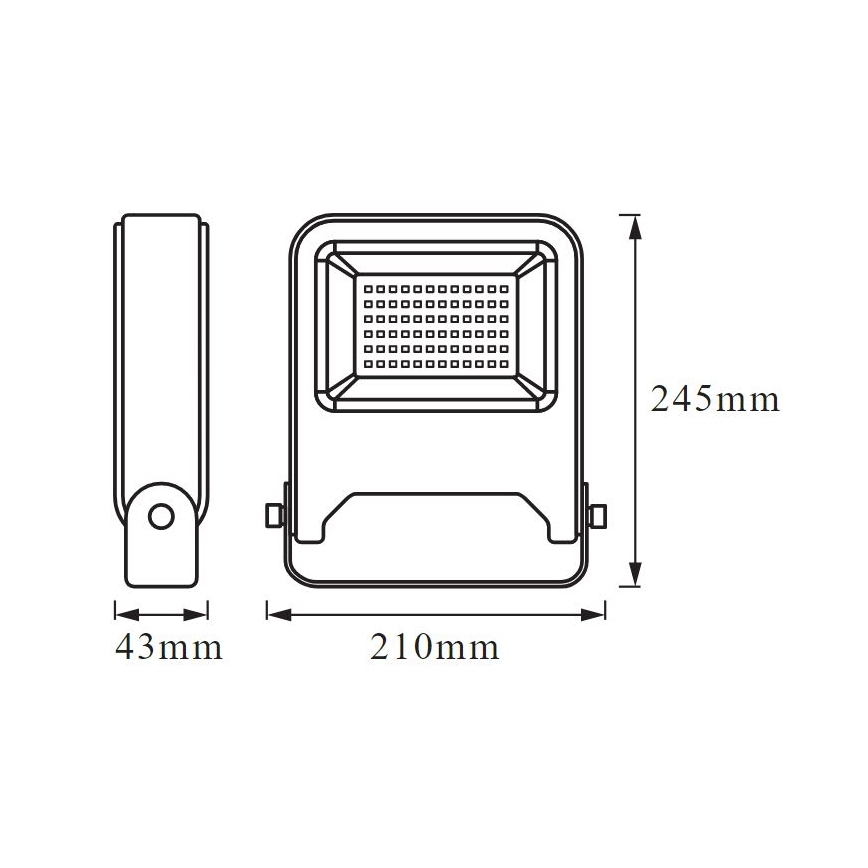 Ledvance - LED prožektorius ENDURA LED/50W/230V IP65