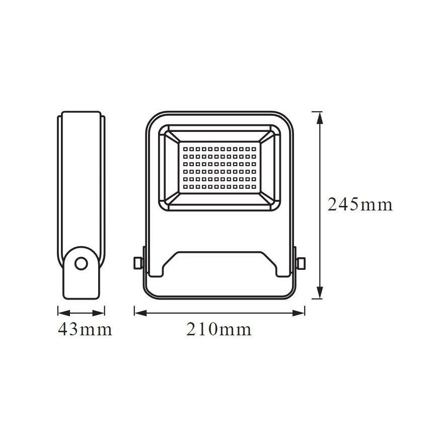 Ledvance - LED prožektorius ENDURA LED/50W/230V IP65