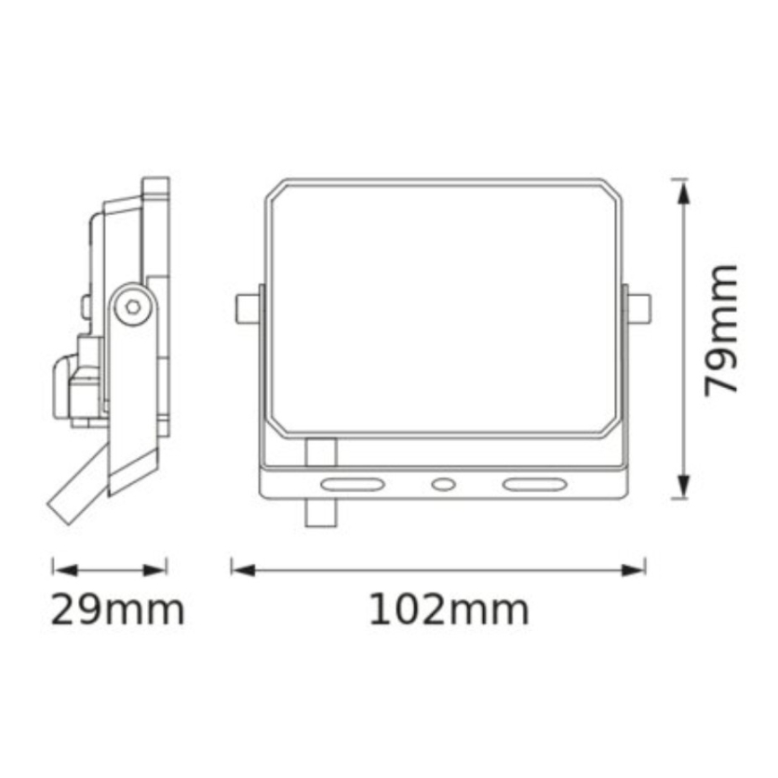 Ledvance - LED prožektorius FLOODLIGHT LED/10W/230V 4000K IP65