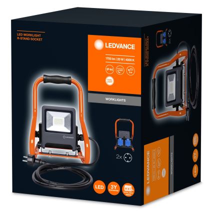 Ledvance - LED Prožektorius  R-STAND LED/20W/230V IP44