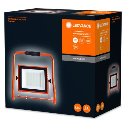 Ledvance - LED Prožektorius R-STAND LED/30W/5V IP44